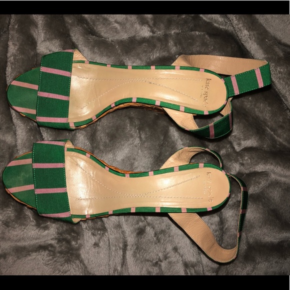 Kate spade strap basket wedges - Picture 3 of 6